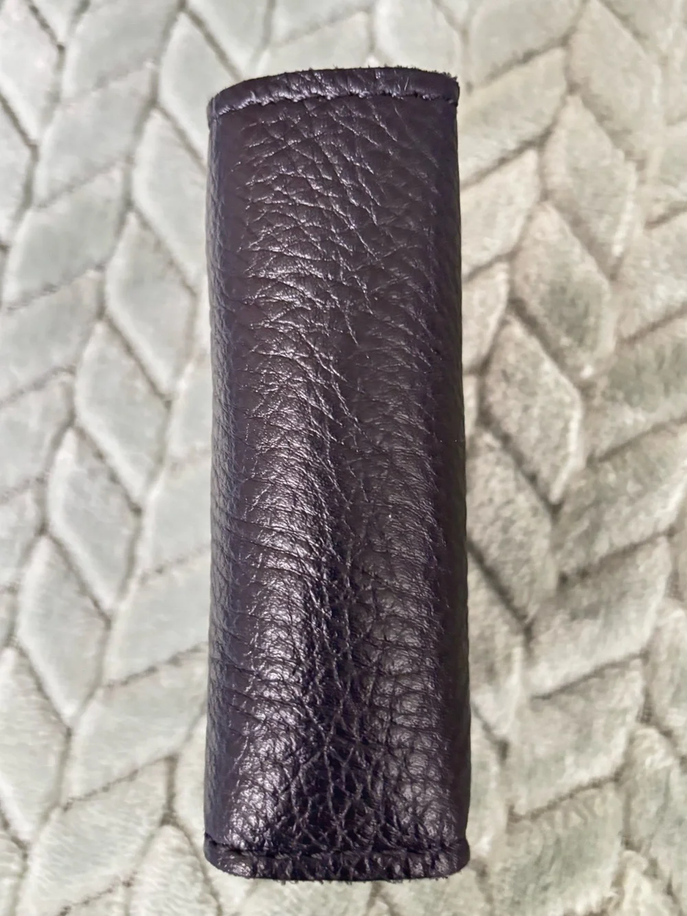 PLG SMALL BLACK PEBBLED LEATHER BOZEMAN WALLET